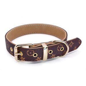Luxury Dog Collar - The Classy Canine Collection - Espresso Elegance